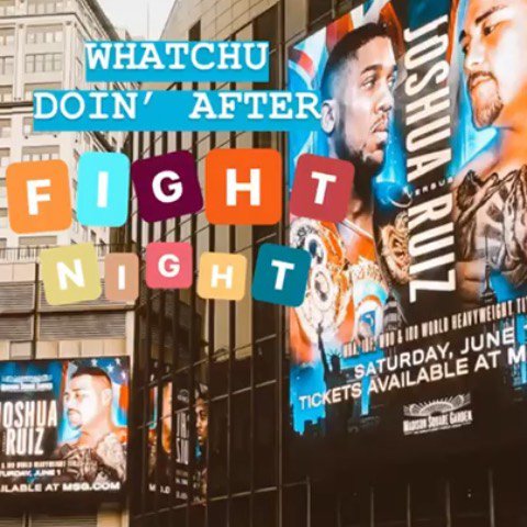 Yep, you read that right!! Two for one drink specials after the fight - June 1, 2019, 1:30 p.m.